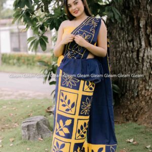Midnight Sun Saree - Image 3