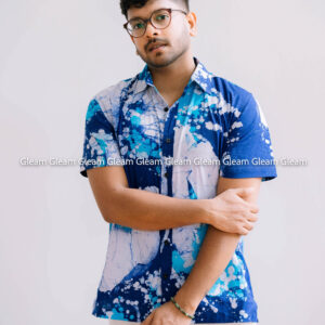 Sky Drift Batik Shirt - Image 3