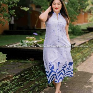 Ivory Tide Batik Dress - Image 4