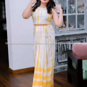 Sunbeam – Handcrafted Tie-Dye Ladies Sarong - Image 1