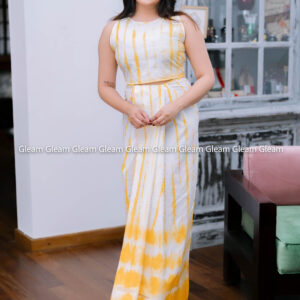 Sunbeam – Handcrafted Tie-Dye Ladies Top - Image 3