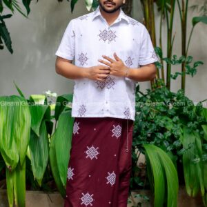 Maroon Heritage Shirt - Image 1