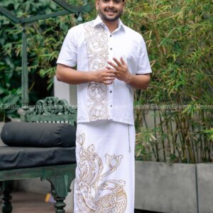 White Liyawala Shirt - Image 3