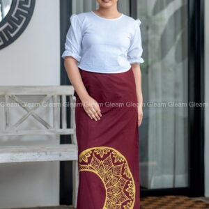 Royal Gold Lungi - Image 3