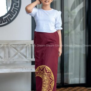 Royal Gold Lungi - Image 2