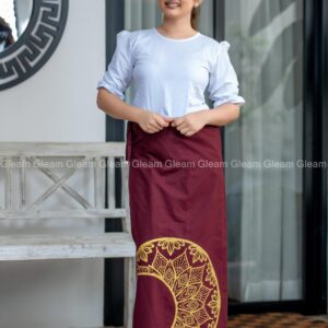 Royal Gold Lungi - Image 1