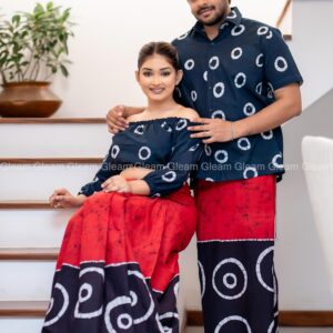 Midnight Orbit Batik Sarong - Image 2