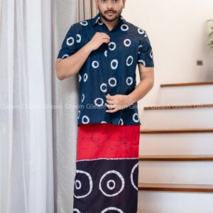 Midnight Orbit Batik Sarong - Image 3