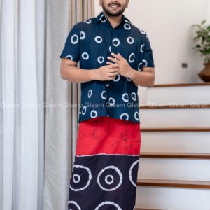 Midnight Orbit Batik Sarong - Image 1