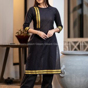 Serene Cotton Kurtha - Image 3