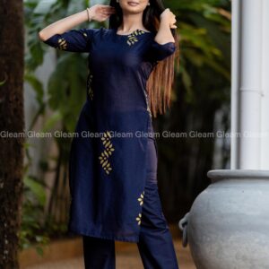 Gleam Heritage Cotton Kurtha Top - Image 3