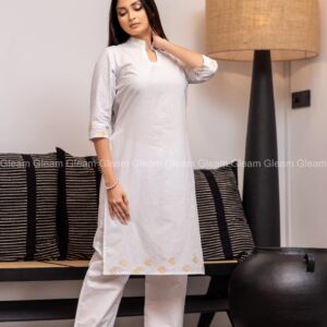 Golden Grace Kurtha Top - Image 3